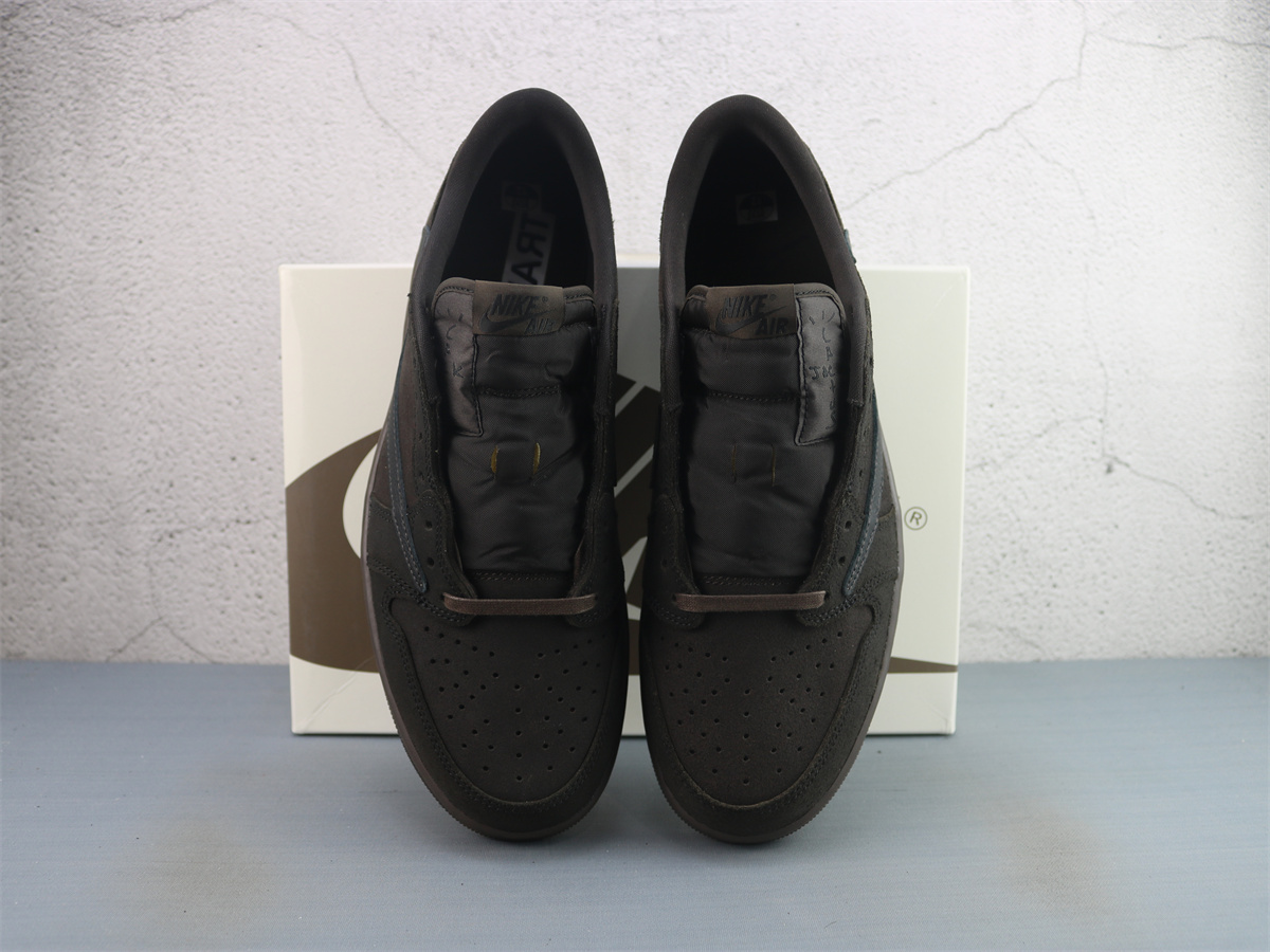 LJR Batch Travis Scott x Air Jordan 1 Low OG Velvet Brown DM7866 202